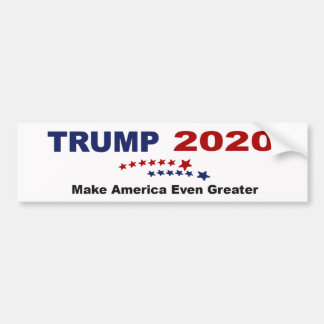 TRUMP 2020 maakt Amerika nog groter Bumpersticker