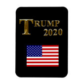 Trump 2020 magneet (Verticaal)