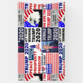 Trump 2020 Medley populair Spandoek (Verticaal)