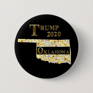 TRUMP 2020 OKLAHOMA RONDE BUTTON 5,7 CM