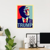 Trump 2020 poster (Thuiskantoor)