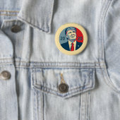 Trump 2020 Poster Ronde Button 5,7 Cm (In situ)