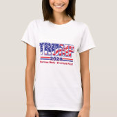 Trump 2020 Promises Made Promises Kept T-shirt (Voorkant)