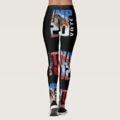 Trump 2020 RED WAVE LEGGINGS (Achterkant)