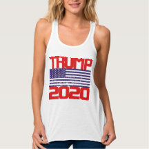 Trump 2020 Red White en Blue