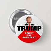 Trump 2020 ronde button 5,7 cm (Voorkant /achterkant)
