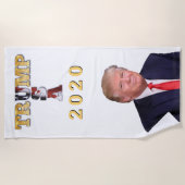 Trump 2020 strandlaken (Voorkant)