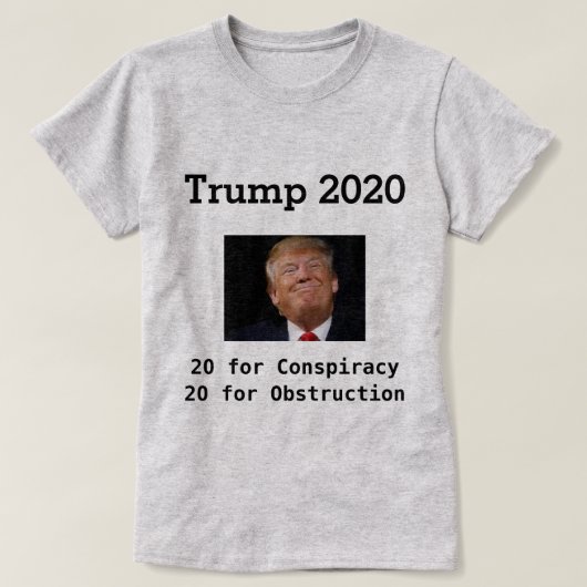 Trump 2020 T-Shirt (Design voorkant)