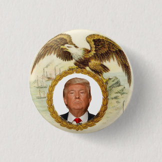 Trump 2020-toets ronde button 3,2 cm