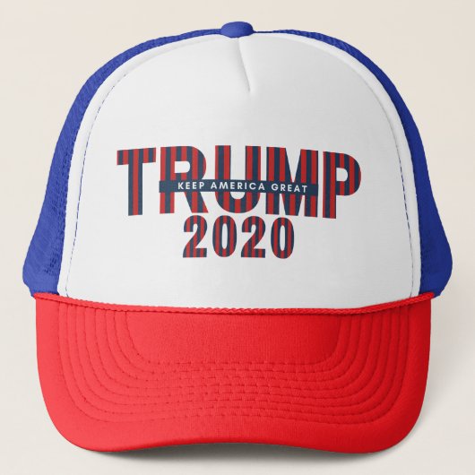 Trump 2020 Trucker Hat Pet (Voorkant)