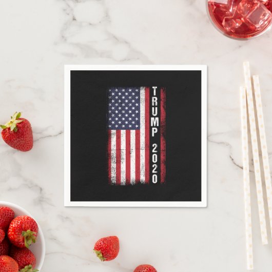 Trump 2020 USA Flag My President Gift Servet (Insitu)