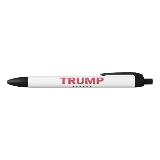 Trump 2020 (verkiezing VS) Zwarte Inkt Pen (Bovenkant)