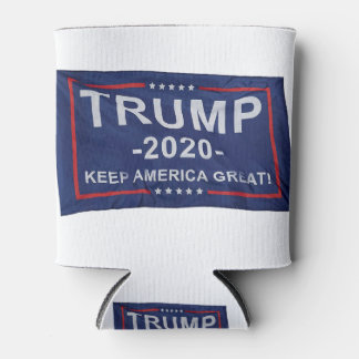 Trump 2020 vlag blikjeskoeler