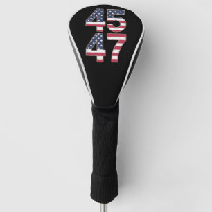 Trump 2024 45 45 Vintage Golfheadcover
