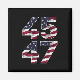 Trump 2024 45 47  VS Magneet