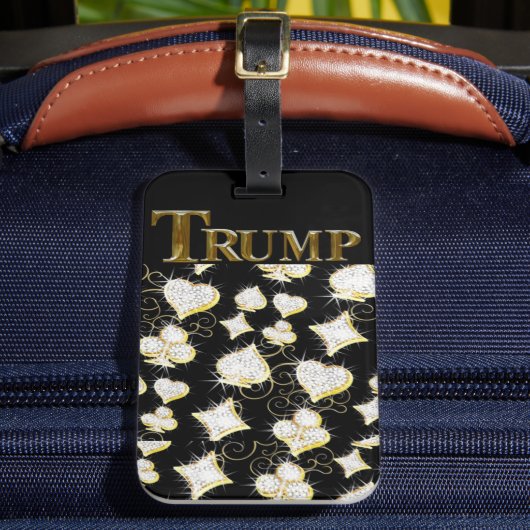 TRUMP 2024 BAGAGELABEL (Voorkant Insitu 2)