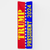 TRUMP 2024 BANNER (Verticaal)