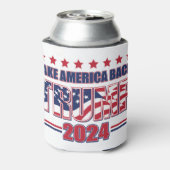 Trump 2024 blikjeskoeler (Blikje Achterkant)