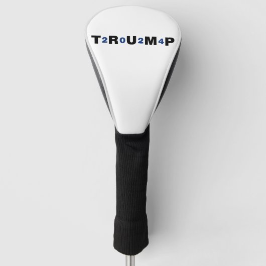 Trump 2024 Blue Golfheadcover (Voorkant)