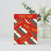 TRUMP 2024 BRIEFKAART (Staand voorkant)
