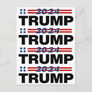 Trump 2024 briefkaart