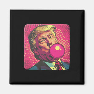 Trump 2024 Bubble Gum Pop Magneet