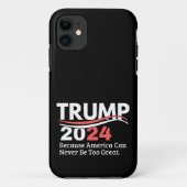 trump 2024 bumper Case-Mate iPhone case (Achterkant)