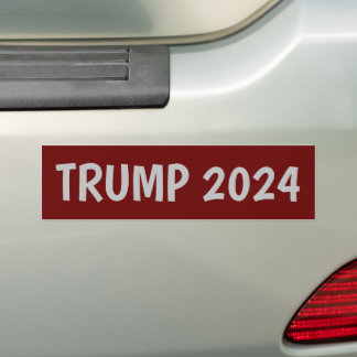 TRUMP 2024-BUMPERSTICKERS BUMPERSTICKER