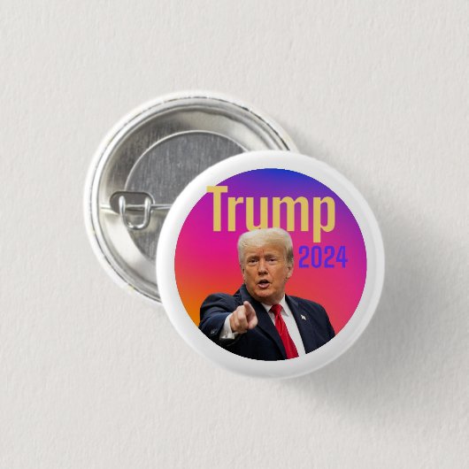 Trump 2024 Button (Voorkant /achterkant)