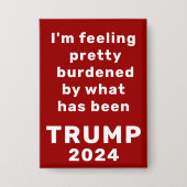 Trump 2024 button (Voorkant)