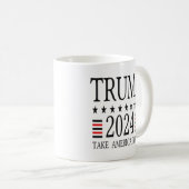 Trump 2024 - Campagne Mug (Devant droit)