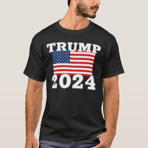 Trump 2024 campagneontwerp t-shirt