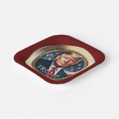 Trump 2024 Campaign Republikeins Rode Papier Bord (Gebogen)