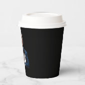 Trump 2024 Cat MAGA Funny Trump Cat Papieren Bekers (Links)