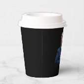 Trump 2024 Cat MAGA Funny Trump Cat Papieren Bekers (Rechts)