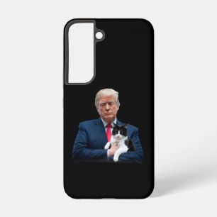 Trump 2024 Cat MAGA Funny Trump Cat Samsung Galaxy Hoesje