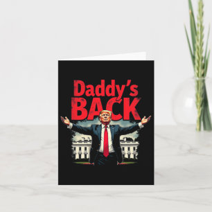 Trump 2024 Daddy's Home Take America Byck Patriot Kaart