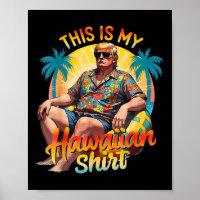 Trump 2024 Dit Mijn Hawaiiaanse Shirt Luau Kostuum