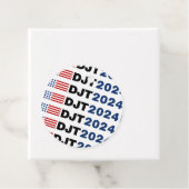 Trump 2024 DJT Bedankjes Labels (In situ)