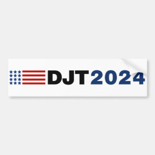Trump 2024 DJT Bumpersticker
