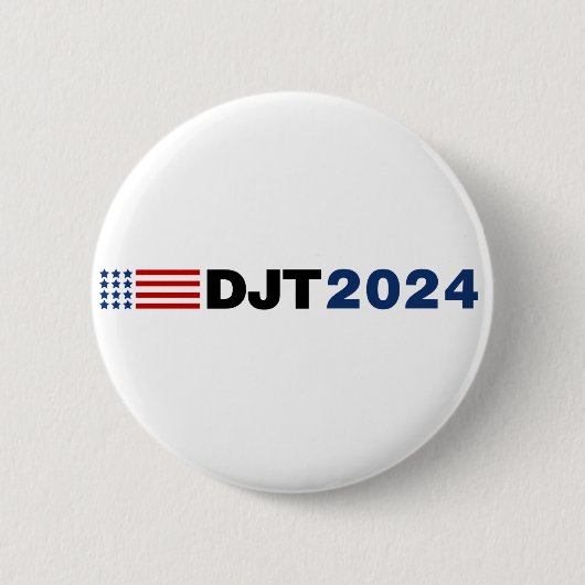 Trump 2024 DJT Button (Voorkant)