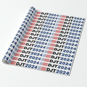 Trump 2024 DJT Cadeaupapier