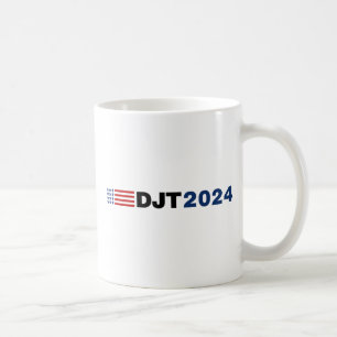 Trump 2024 DJT Coffee Mug