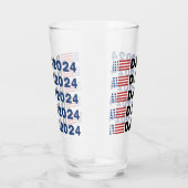 Trump 2024 DJT Glas (Rechts)