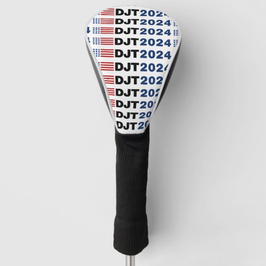 Trump 2024 DJT Golfheadcover (Voorkant)