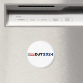 Trump 2024 DJT Magnet Magneet (Insitu (Vaatwasser))