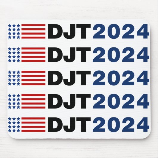 Trump 2024 DJT Muismat (Voorkant)