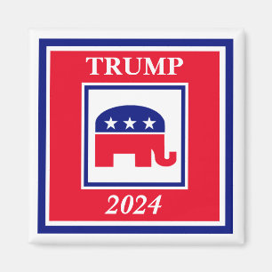 TRUMP 2024 Elephant Election Magnet Magneet