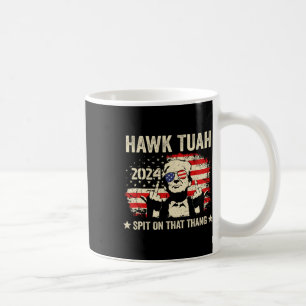 Trump 2024 Flag Funny Hawk Tush Middelvinger 24 V Koffiemok