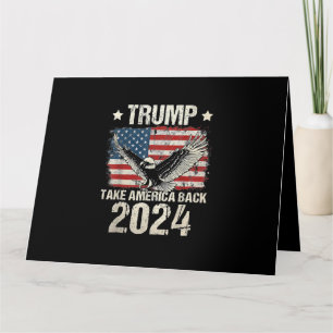 Trump 2024 flag take America back men women Trump Kaart